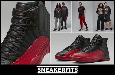jordan 12 flu game outfit